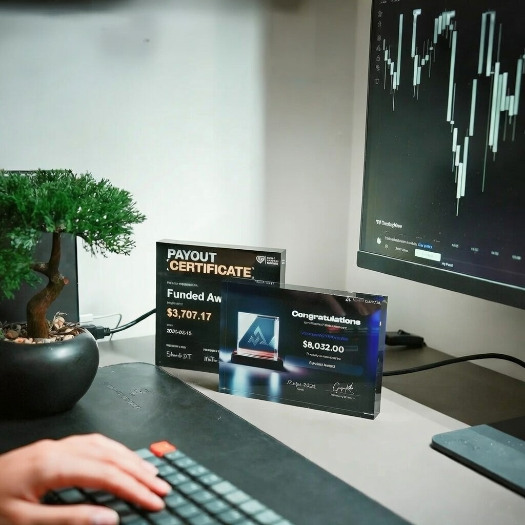 Verified Trading Achievement Plaque